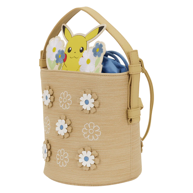 Loungefly Pokémon Floral Pikachu Crossbody Bag - Image 2