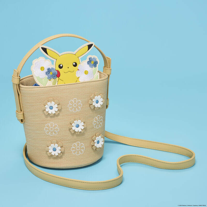 Loungefly Pokémon Floral Pikachu Crossbody Bag - Image 5