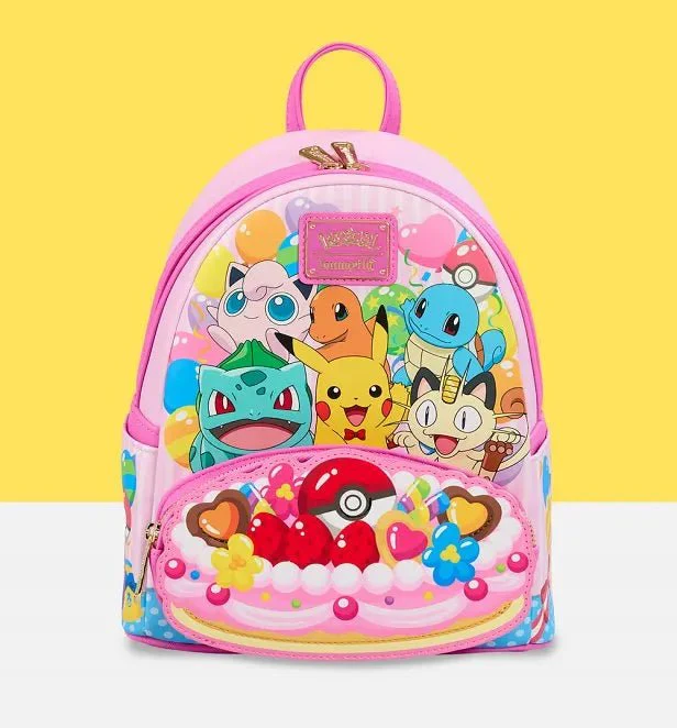 Loungefly Pokémon & Friends Party Mini Backpack