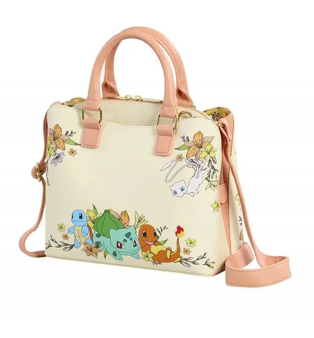 Loungefly Pokémon Mew & Kanto Starters Crossbody Bag - Image 2