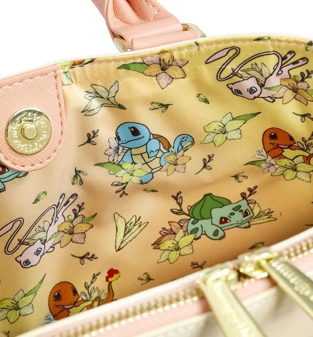 Loungefly Pokémon Mew & Kanto Starters Crossbody Bag - Image 4