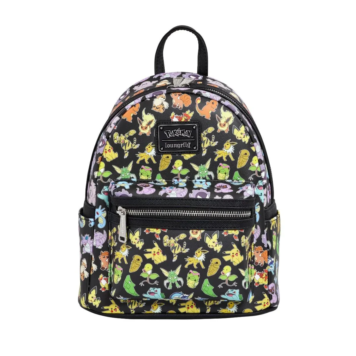 Loungefly Pokémon Multi Character All-Over Print Mini Backpack