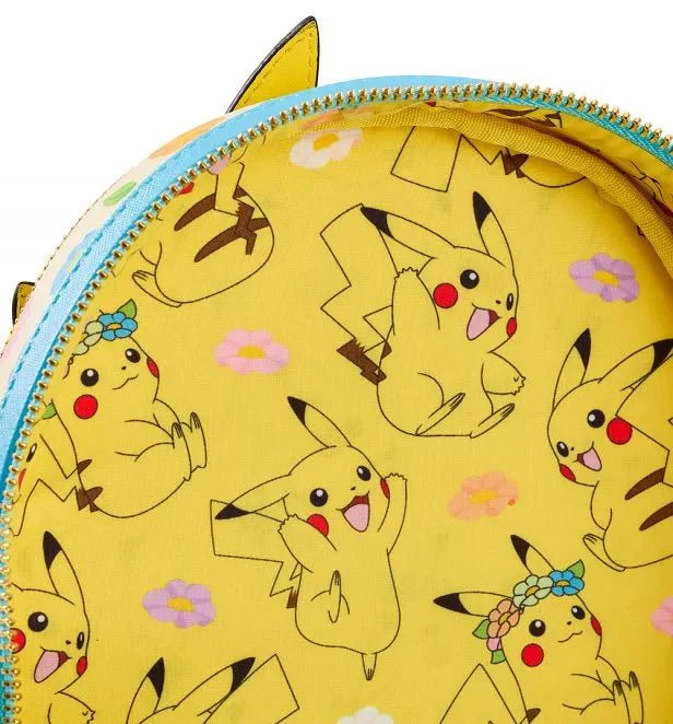 Loungefly Pokémon Pikachu Floral Crown Mini Backpack - Image 4