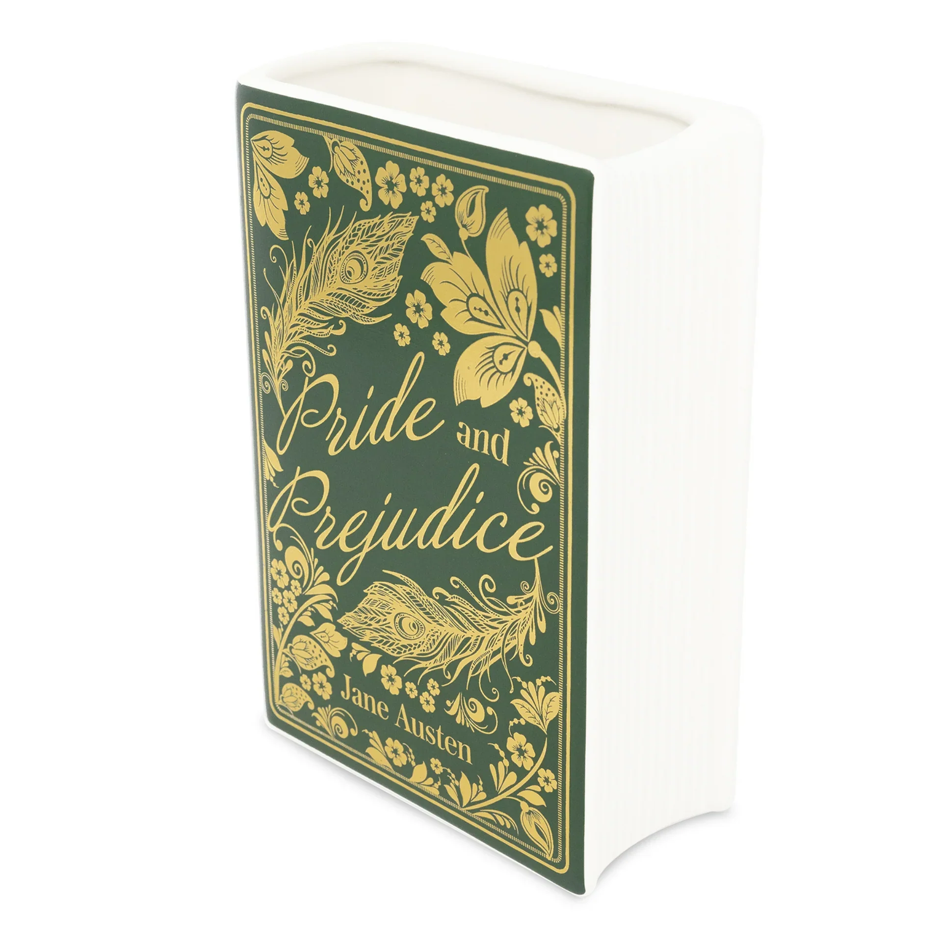 Pride and Prejudice Ceramic Book Vase - Large - Image 2
