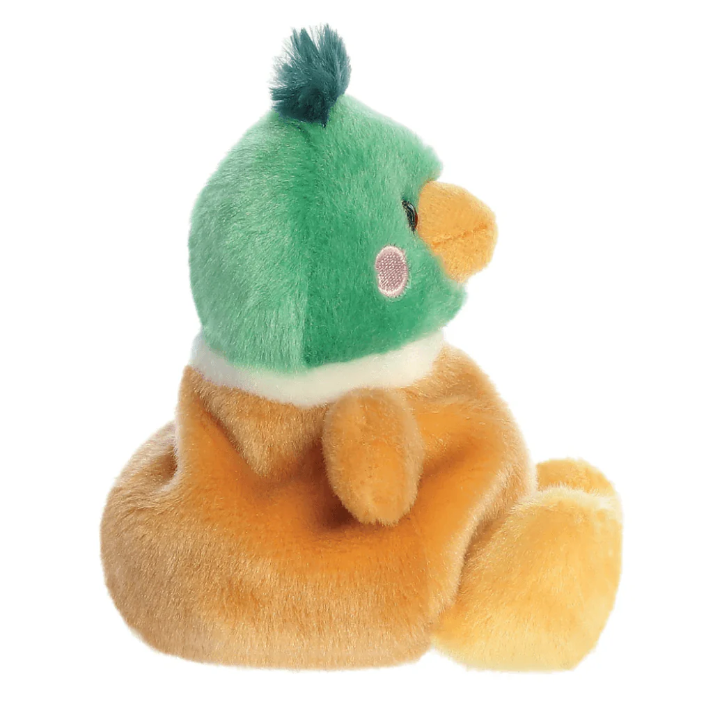 Puddles Mallard Duck Palm Pals Plush Toy - Image 3
