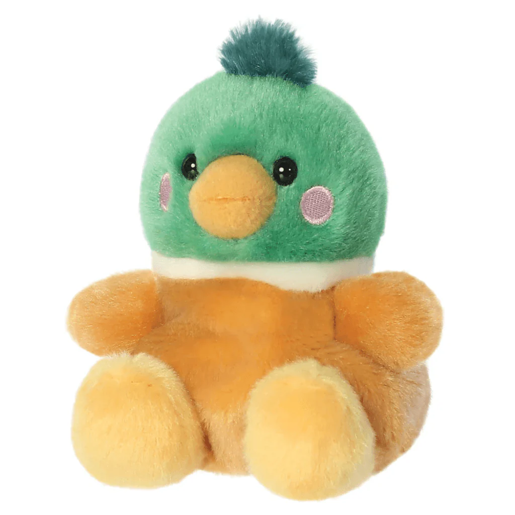 Puddles Mallard Duck Palm Pals Plush Toy - Image 5