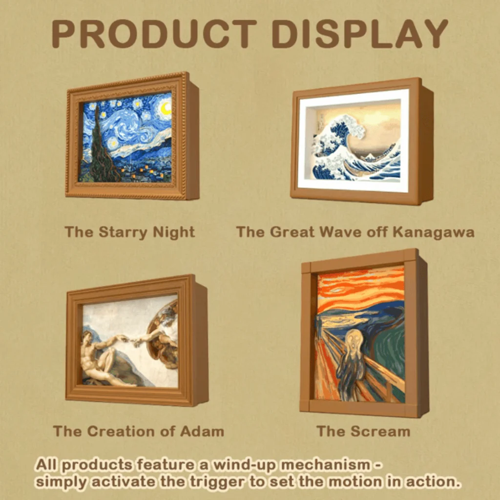 QueSera Series Living Paintings Blind Box - Image 2