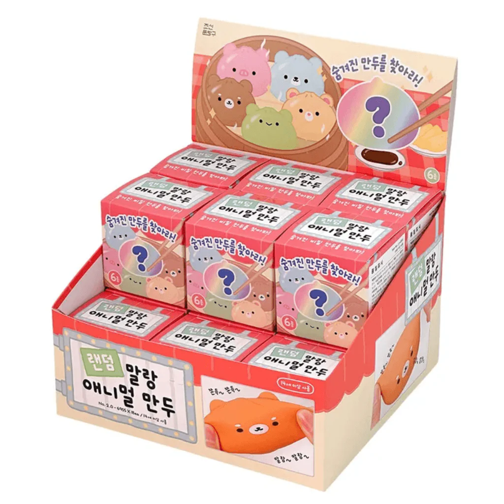 Random Animal Dumpling Squishy Blind Box - Image 5