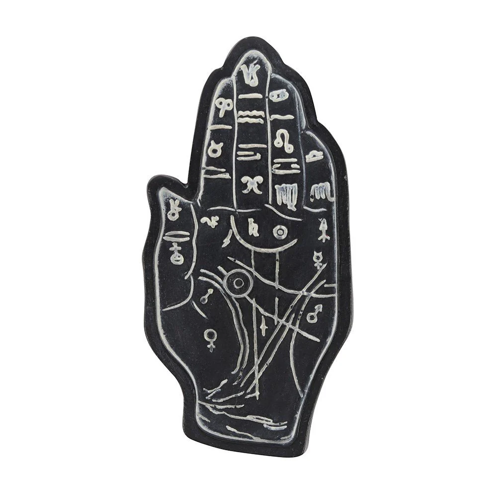 Resin Incense Holder - Palmistry