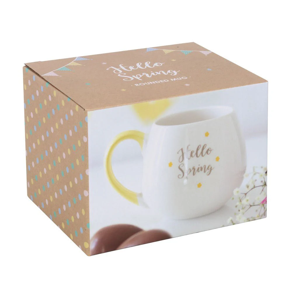 Rounded Ceramic Mug - Hello Spring - Image 3