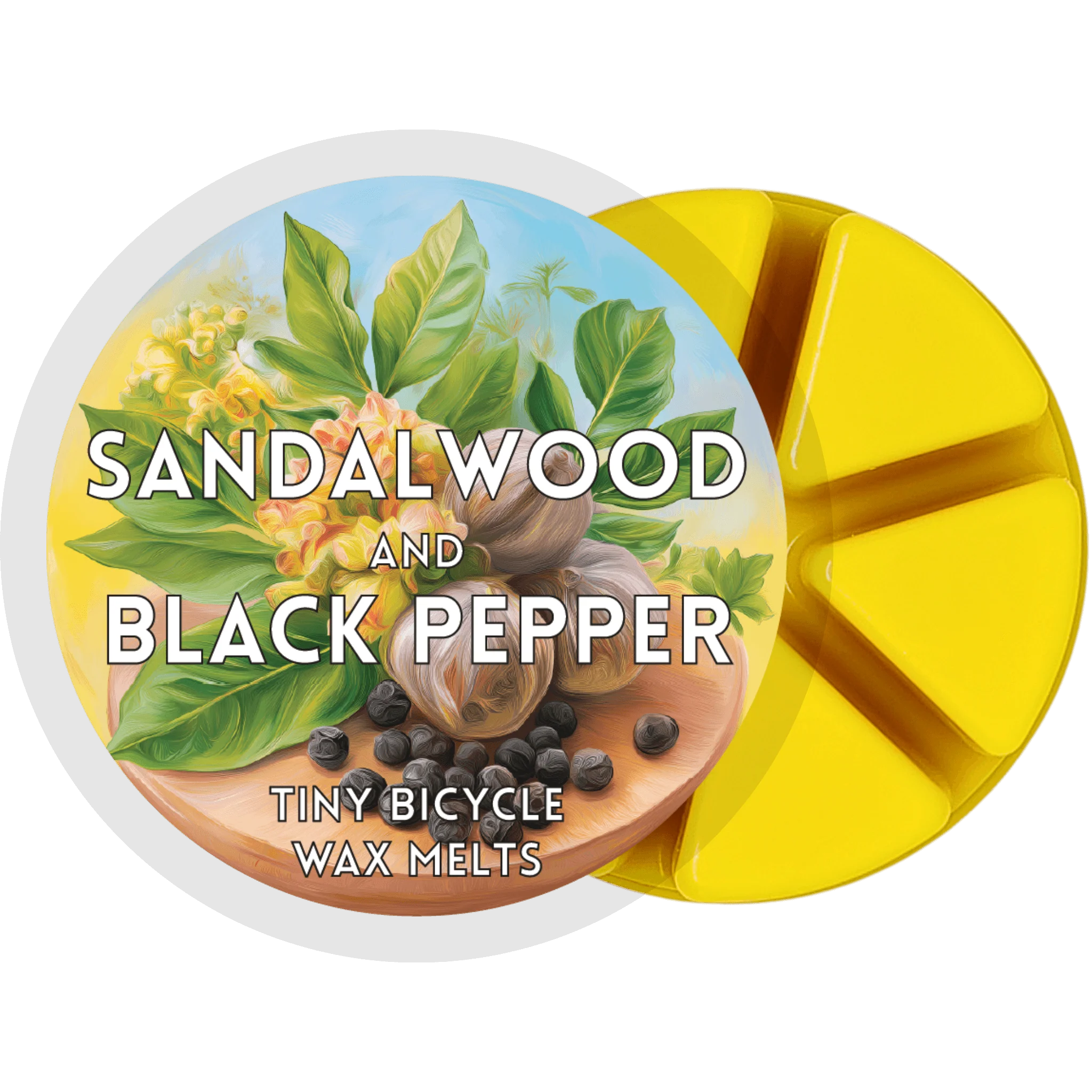 Sandalwood & Black Pepper Segment Wax Melt
