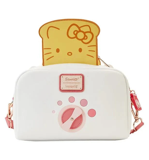 Loungefly Sanrio Hello Kitty Breakfast Toaster Crossbody Bag - Image 4