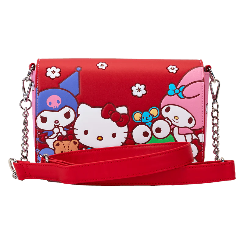 Loungefly Sanrio Hello Kitty & Friends Color Block Crossbody Bag - Image 4