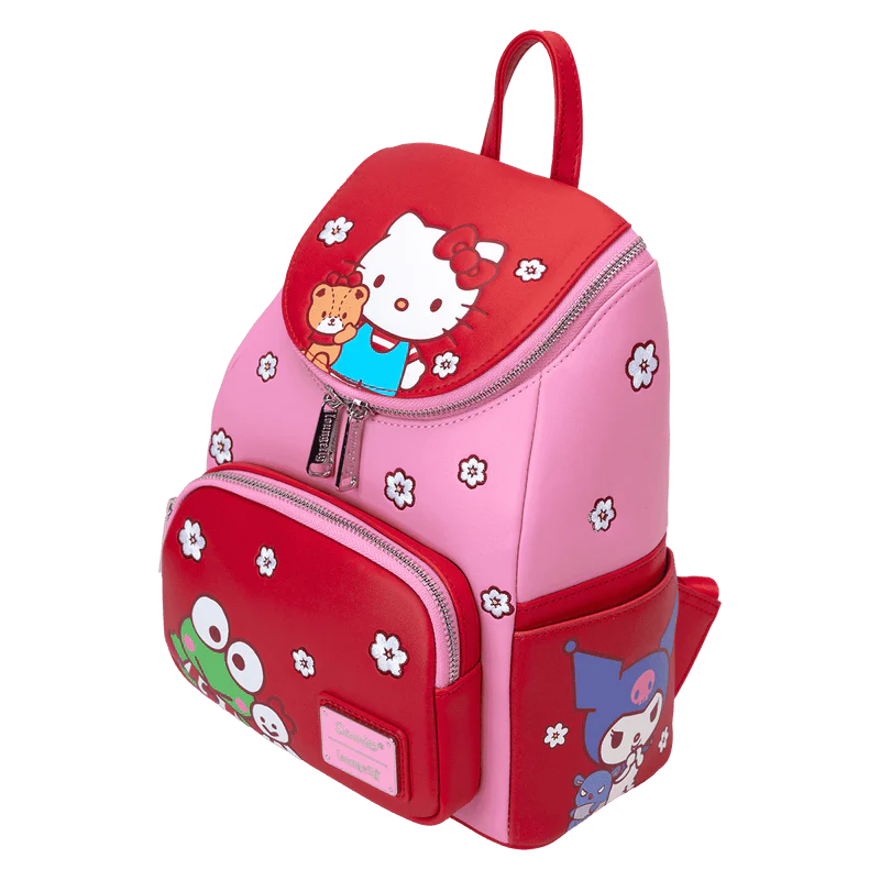 Loungefly Sanrio Hello Kitty & Friends Color Block Mini Backpack - Image 4