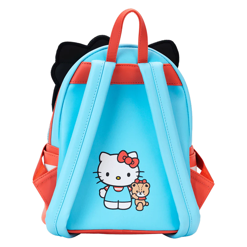 Loungefly Sanrio Hello Kitty & Tiny Chum Bear Sherpa Mini Backpack - Image 4