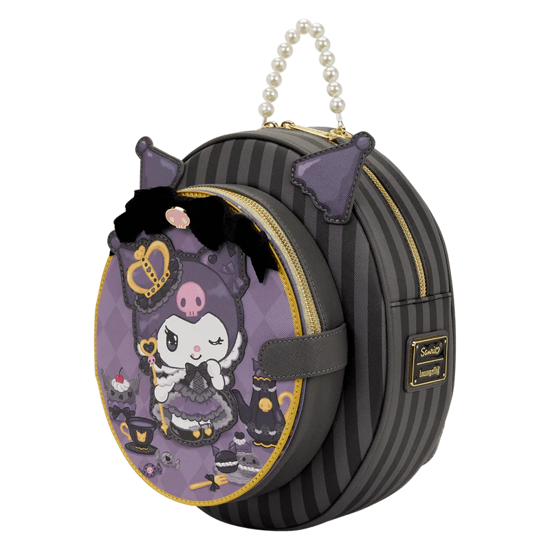 Loungefly Sanrio Kuromi 20th Anniversary Cameo Mini Backpack - Image 2