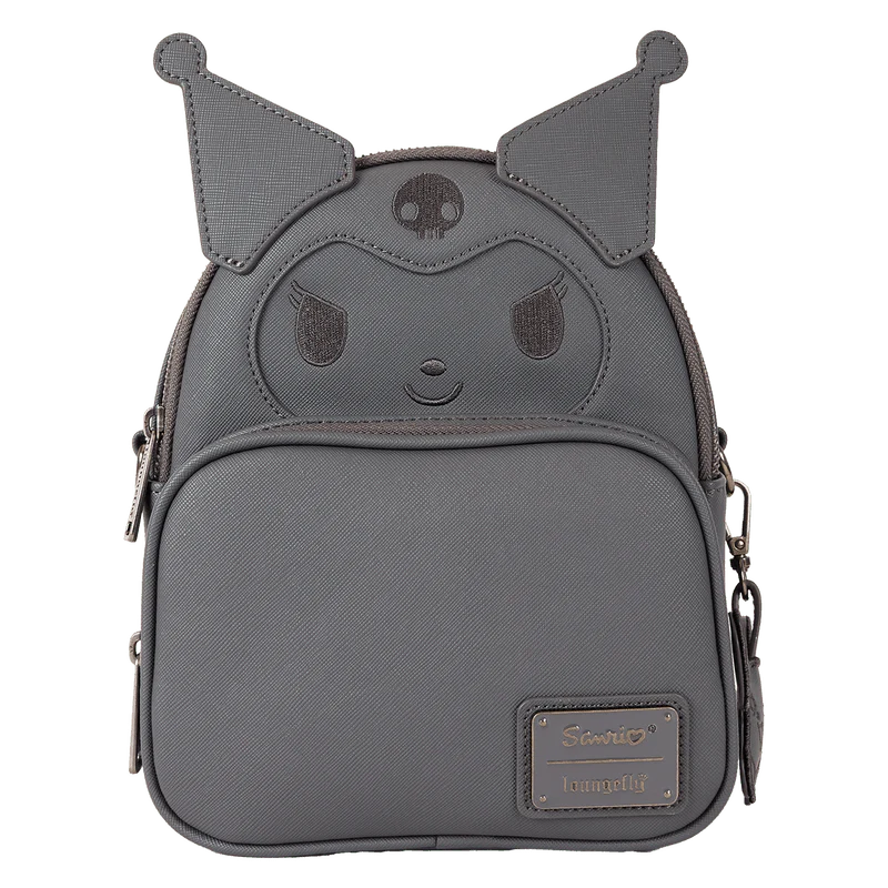 Loungefly Sanrio Kuromi Monochrome Cosplay Convertible Mini Backpack & Crossbody Bag