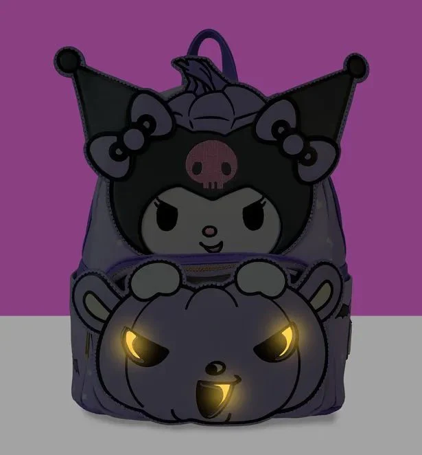 Loungefly Sanrio Kuromi Pumpkin Mini Backpack - Image 2