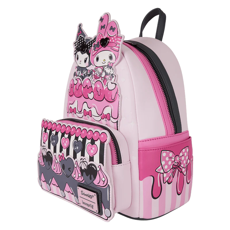 Loungefly Sanrio My Melody & Kuromi Cake Mini Backpack - Image 2