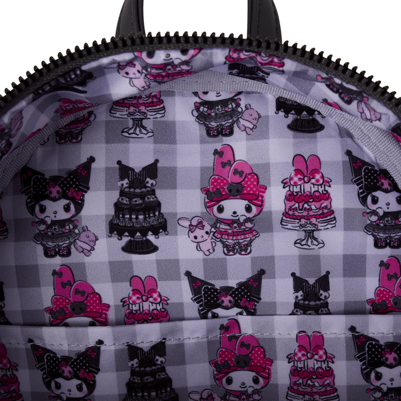 Loungefly Sanrio My Melody & Kuromi Cake Mini Backpack - Image 5