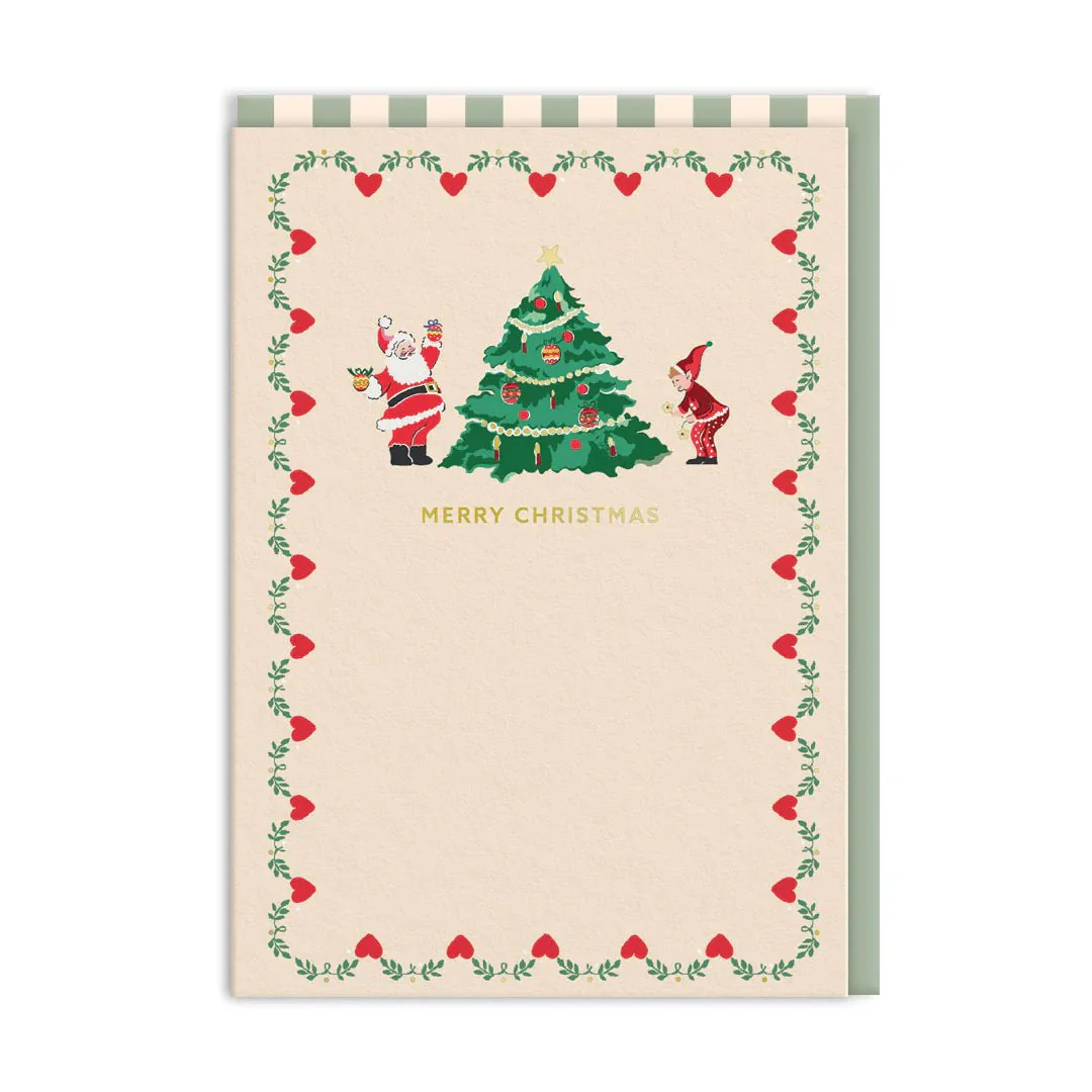 Santa Christmas Card