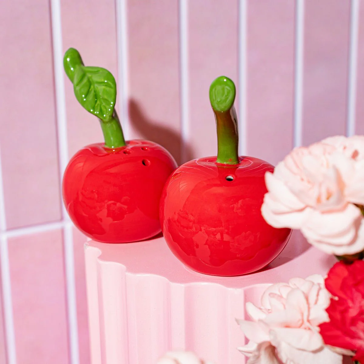 Sass & Belle Cherry Salt & Pepper Shakers - Image 5