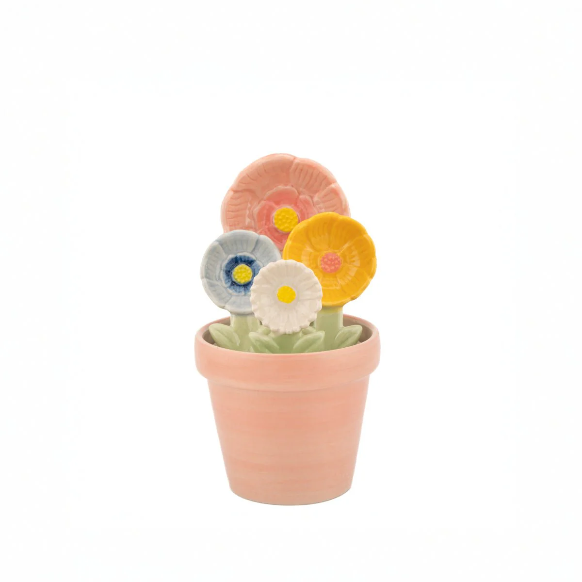 Sass & Belle Flower Measuring Spoons with Pot
