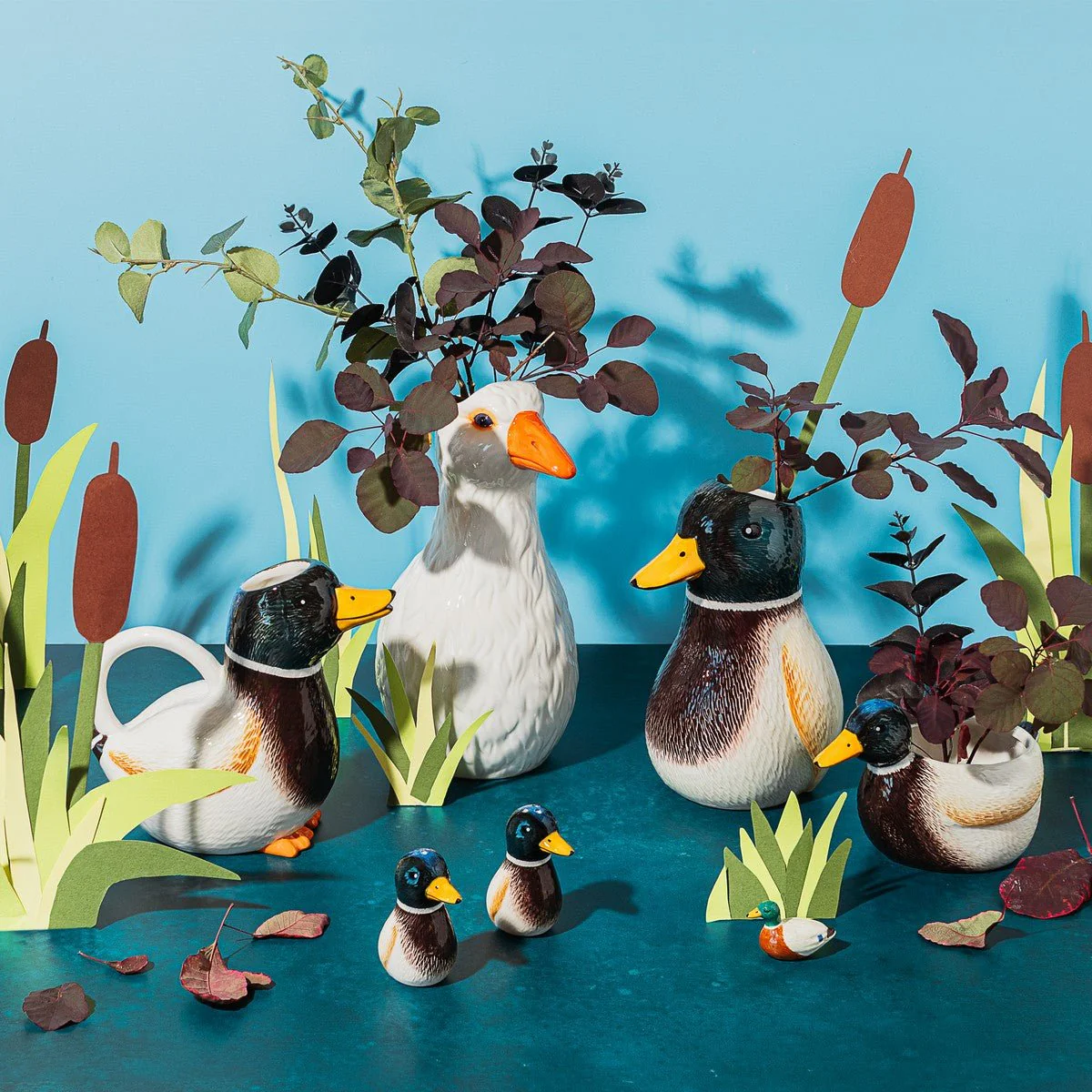 Sass & Belle Mallard Duck Salt & Pepper Shakers - Image 2