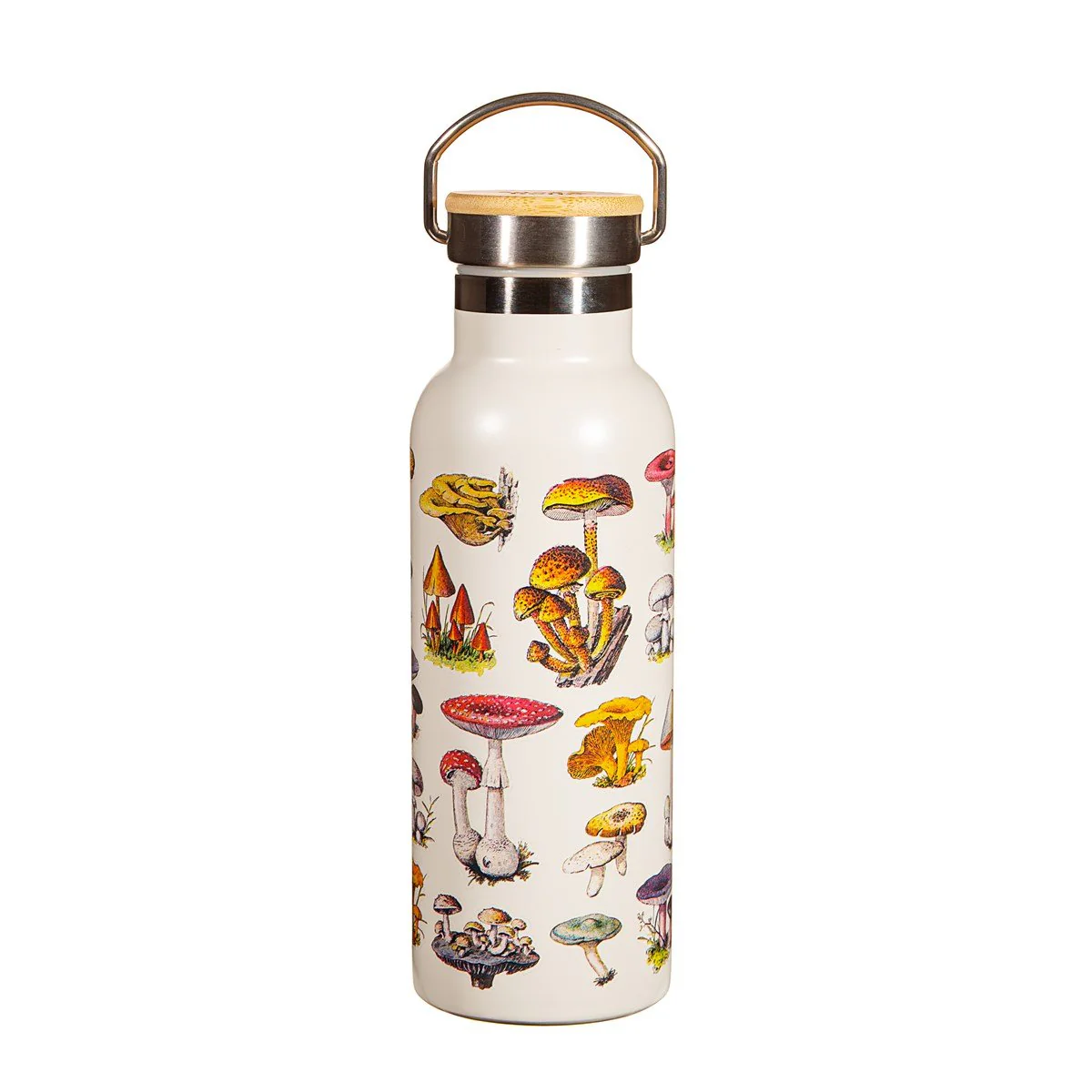 Sass and Belle Sass & Belle Vintage Mushroom 500 ml Metal Water Bottle