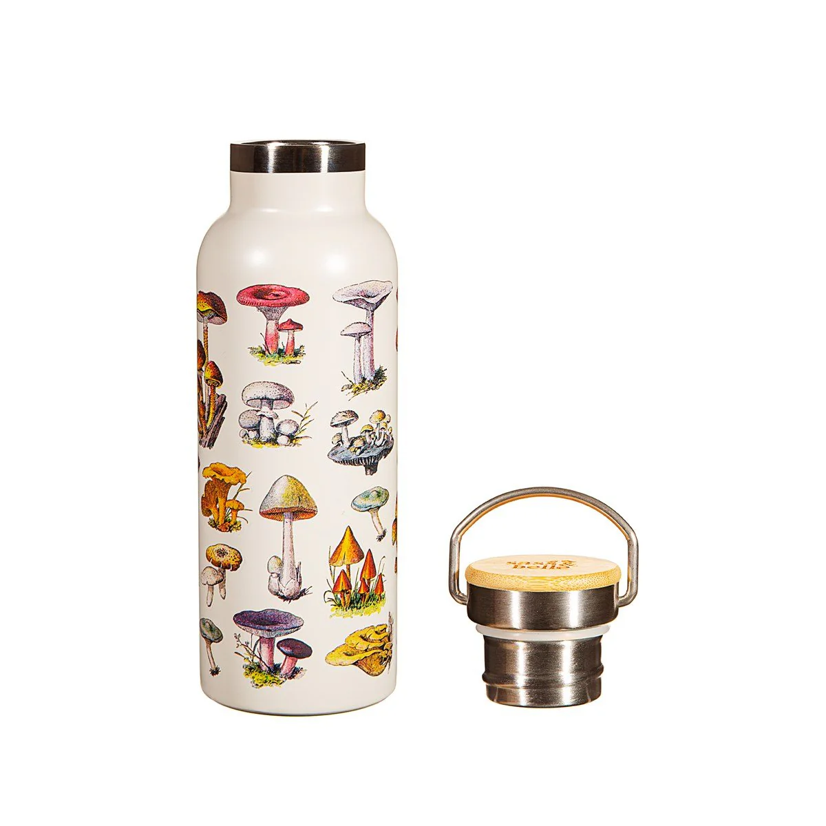 Sass and Belle Sass & Belle Vintage Mushroom 500 ml Metal Water Bottle - Image 2