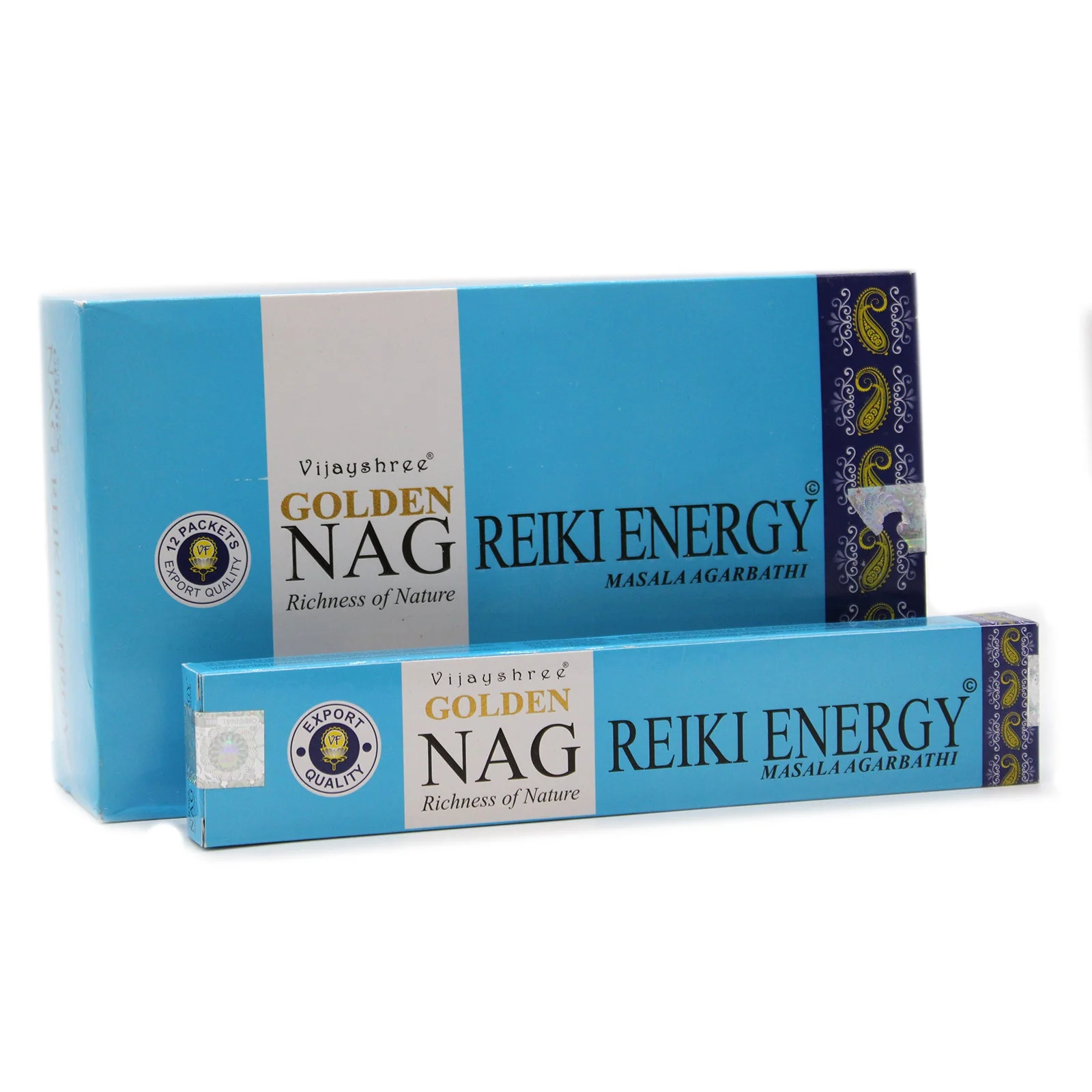 Satya Golden Nag Incense Sticks - Reiki Energy 15g