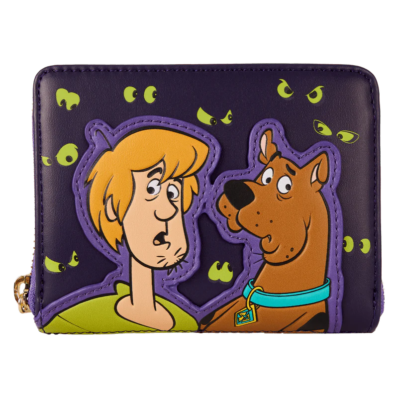 Loungefly Scooby-Doo Mystery Inc. Glow Zip Around Wallet