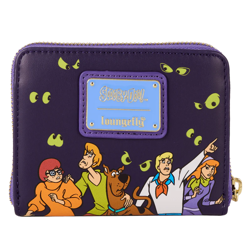Loungefly Scooby-Doo Mystery Inc. Glow Zip Around Wallet - Image 3