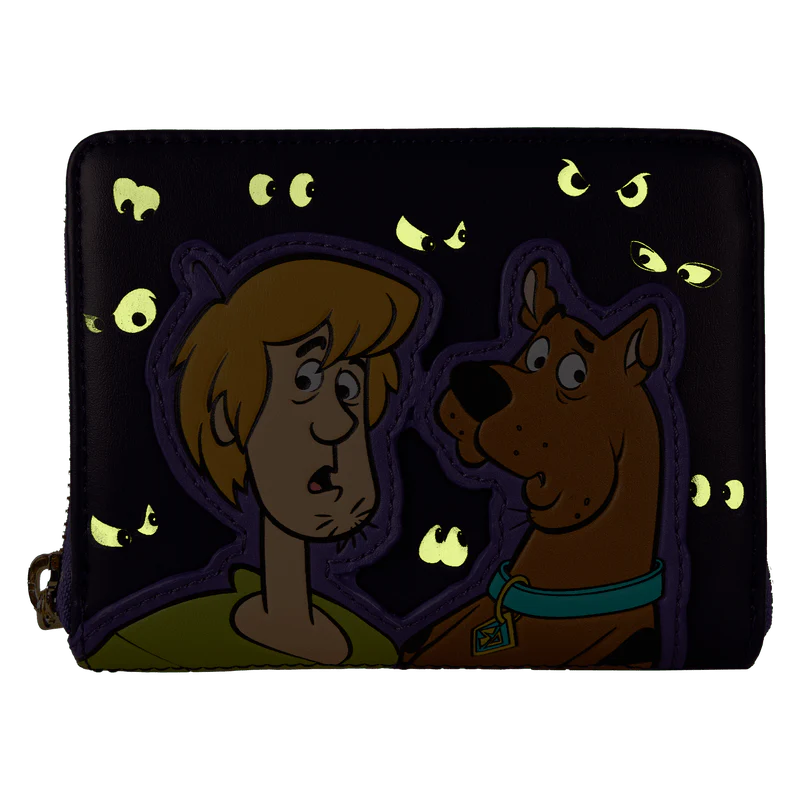 Loungefly Scooby-Doo Mystery Inc. Glow Zip Around Wallet - Image 4