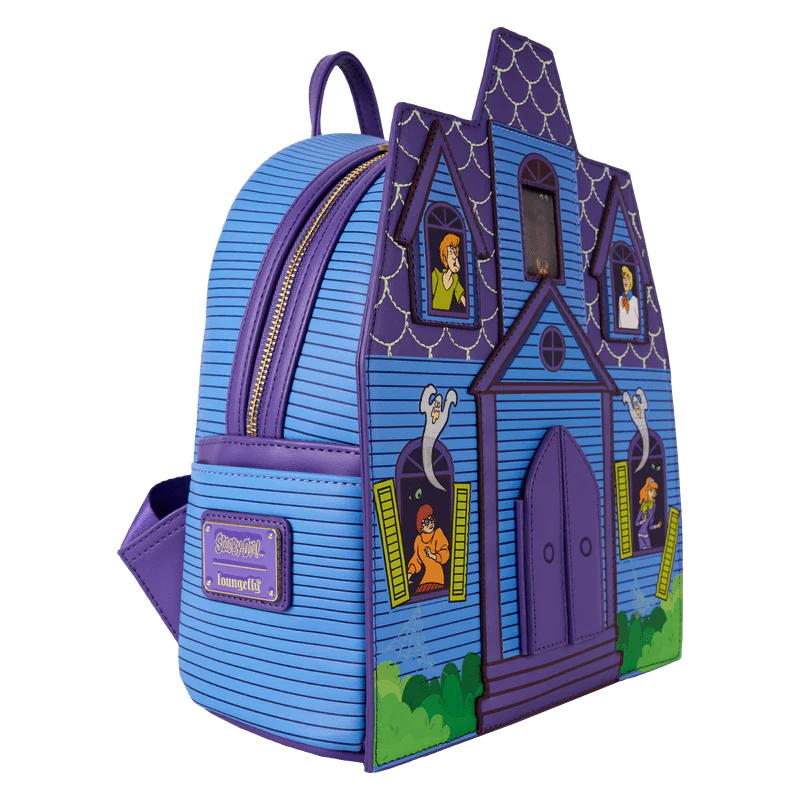 Loungefly Scooby-Doo Mystery Inc. Haunted Mansion Lenticular Mini Backpack - Image 3