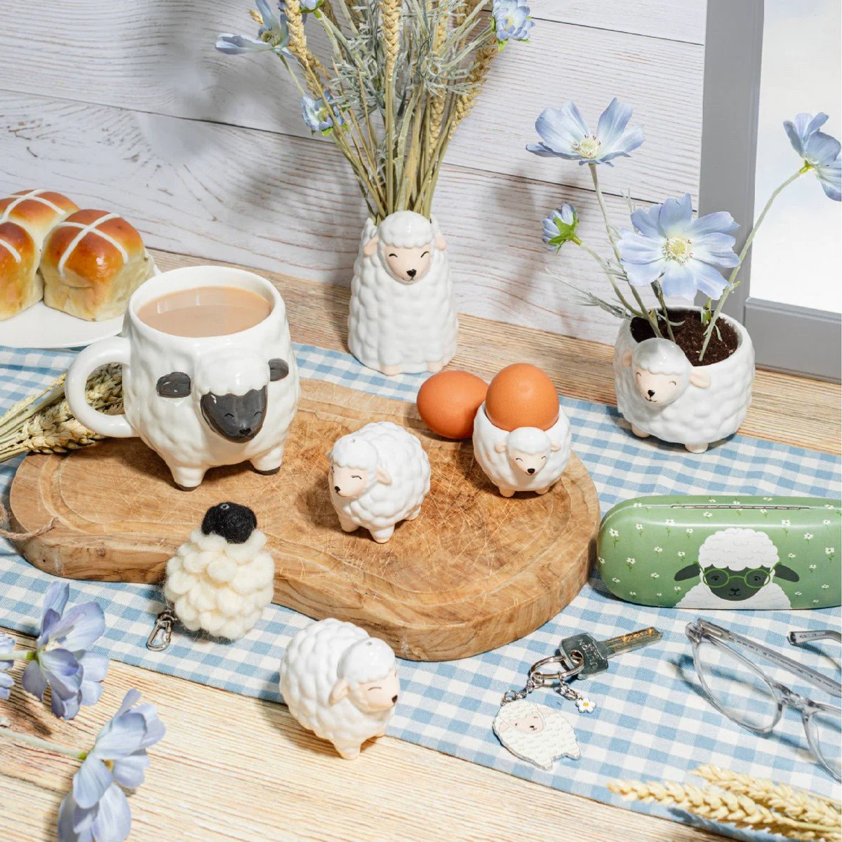 Sass and Belle Sheep Salt & Pepper Shakers - Image 3