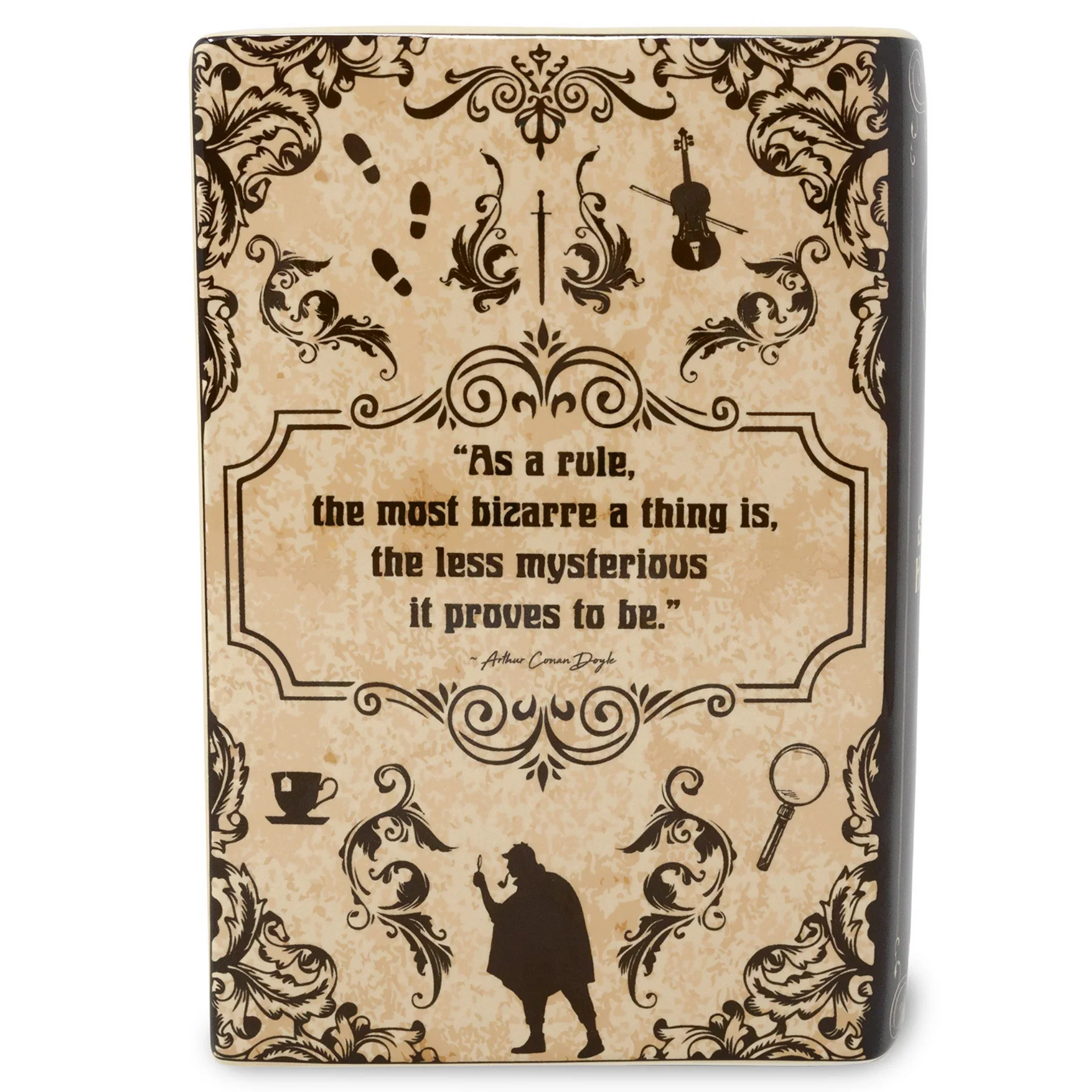 Sherlock Holmes Ceramic Book Vase – Large - Image 4