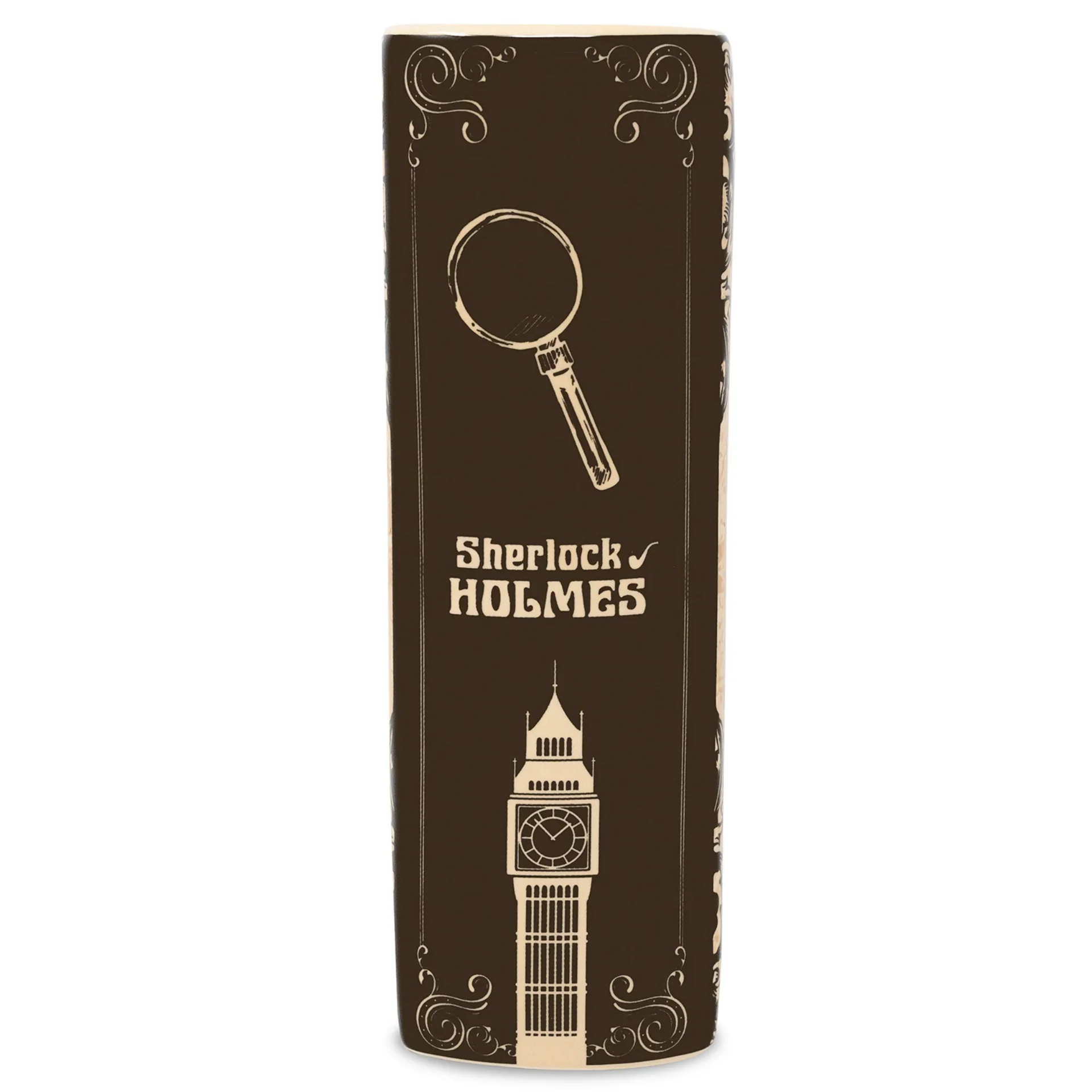 Sherlock Holmes Ceramic Book Vase – Large - Image 5
