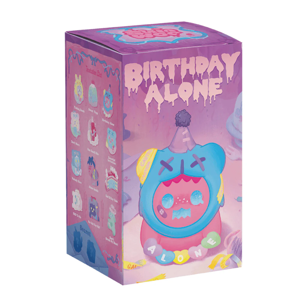 ShinWoo Ghost Bear āBirthday Aloneā Blind Box Collectables