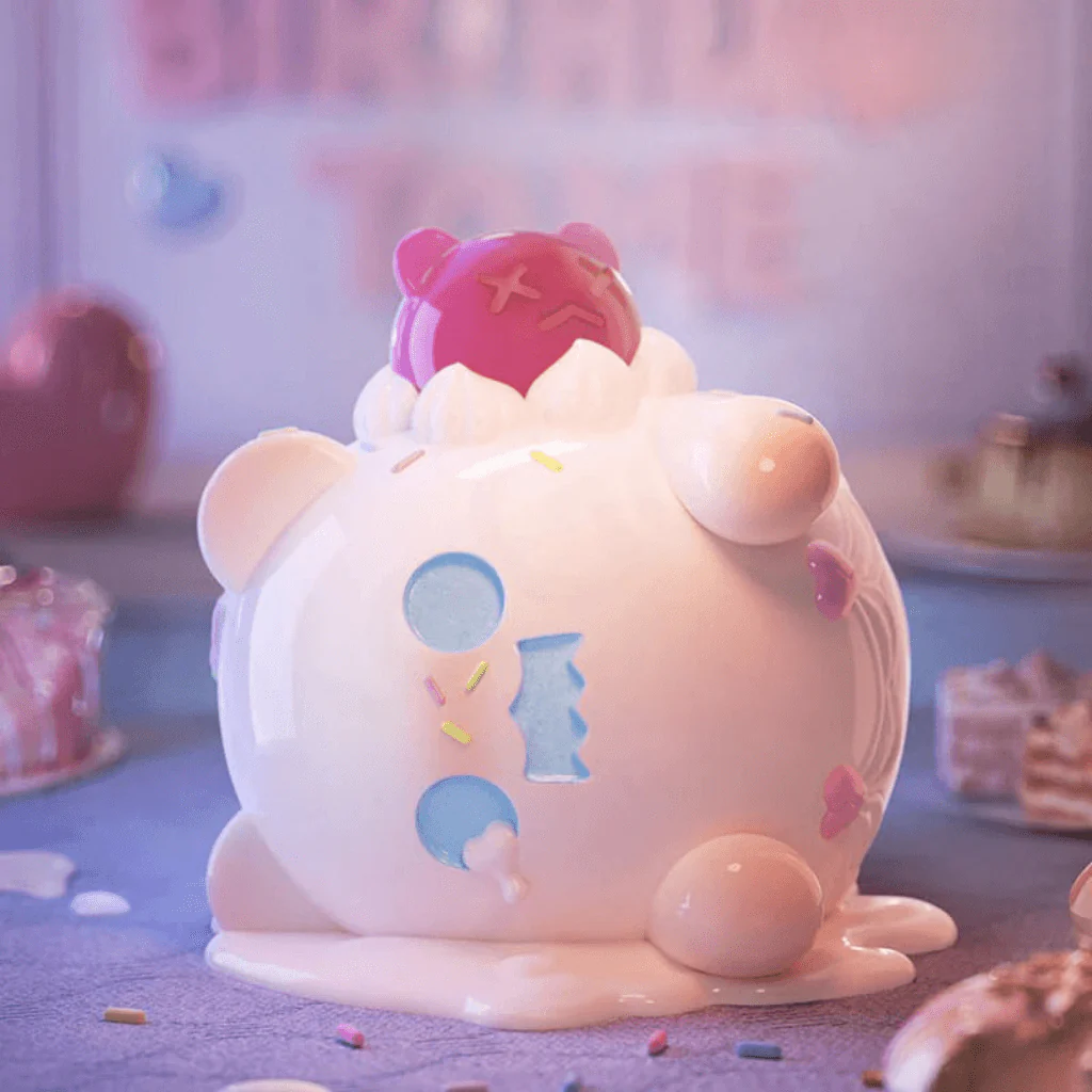 ShinWoo Ghost Bear āBirthday Aloneā Blind Box Collectables - Image 10