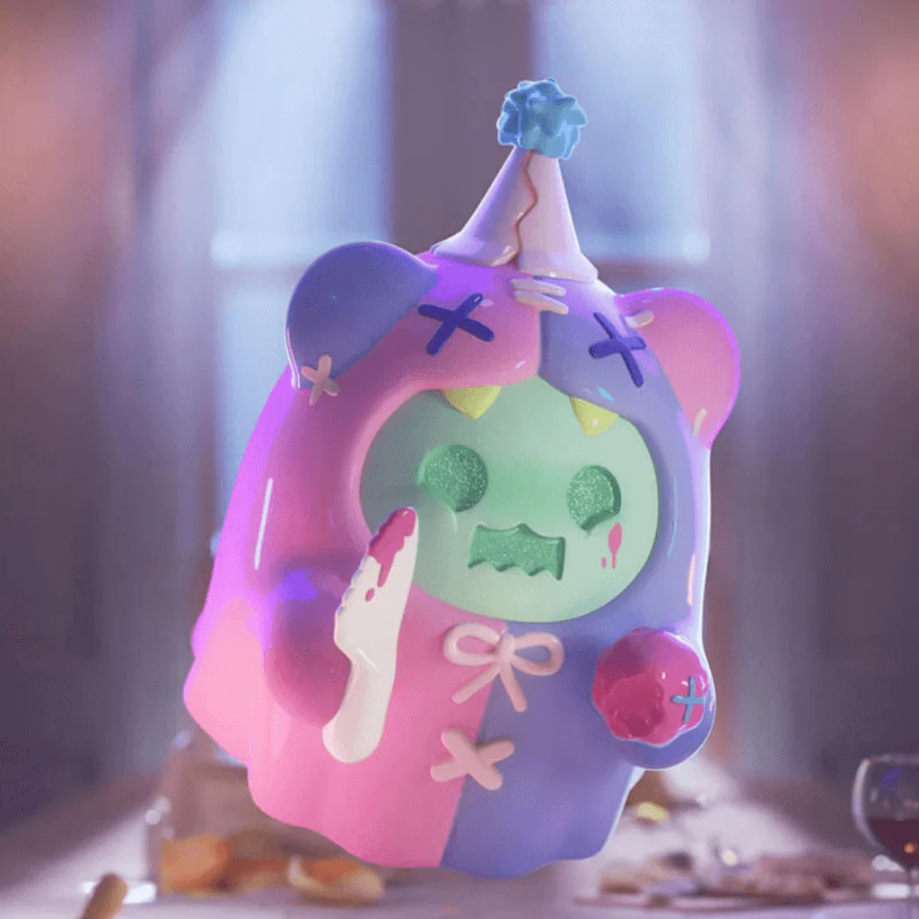 ShinWoo Ghost Bear āBirthday Aloneā Blind Box Collectables - Image 18