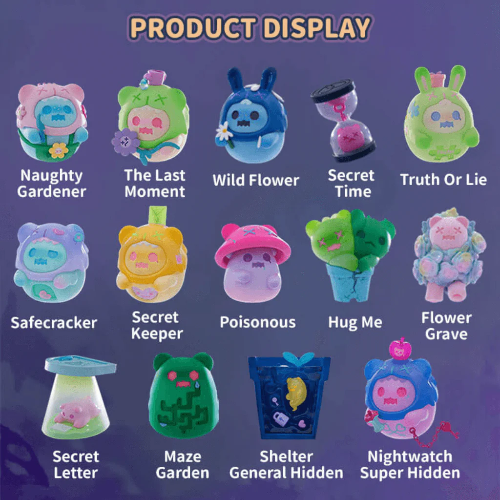 ShinWoo Ghost Bear âSecret Bear Gardenâ Blind Box Series - Image 2