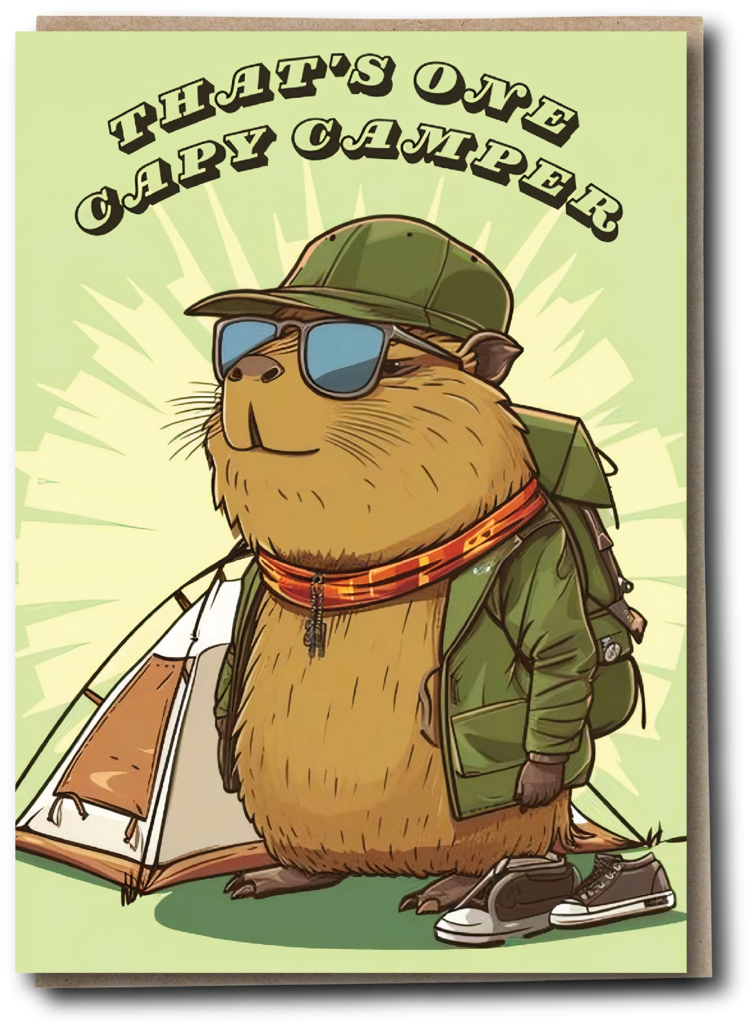 Silly Sausage Cards - Capy Camper