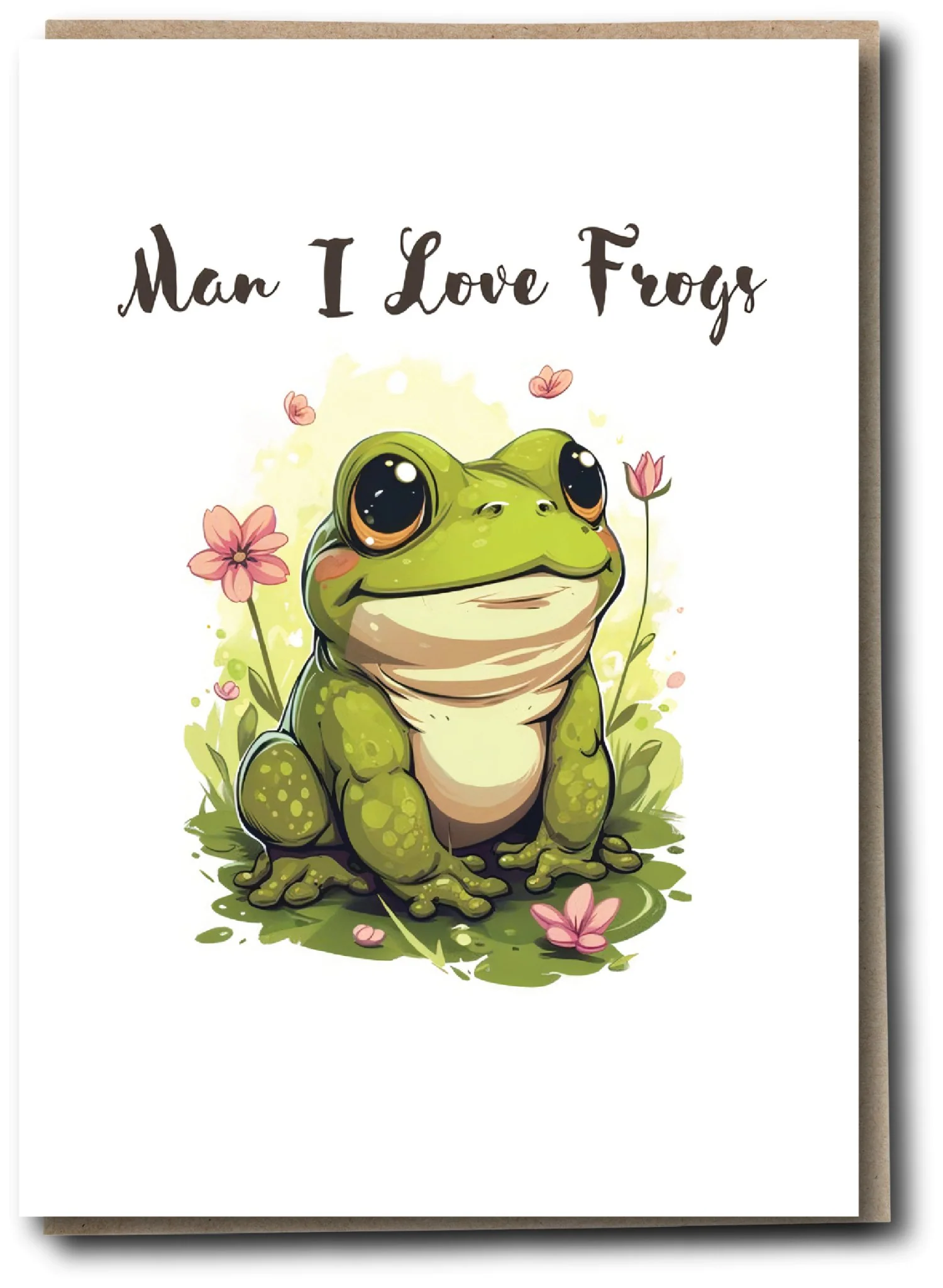 Silly Sausage Cards - I Love Frogs
