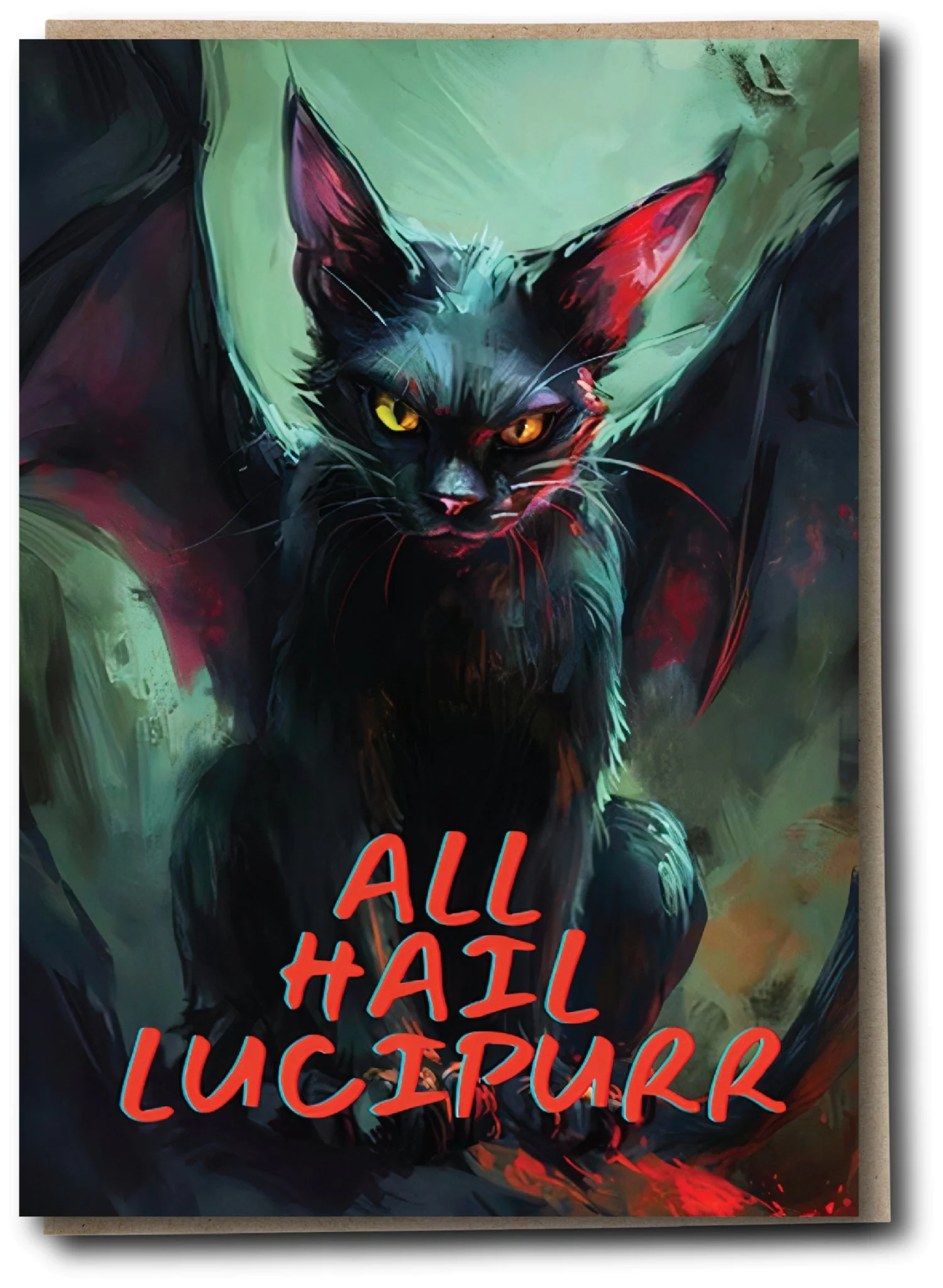 Silly Sausage Cards - Lucipurr