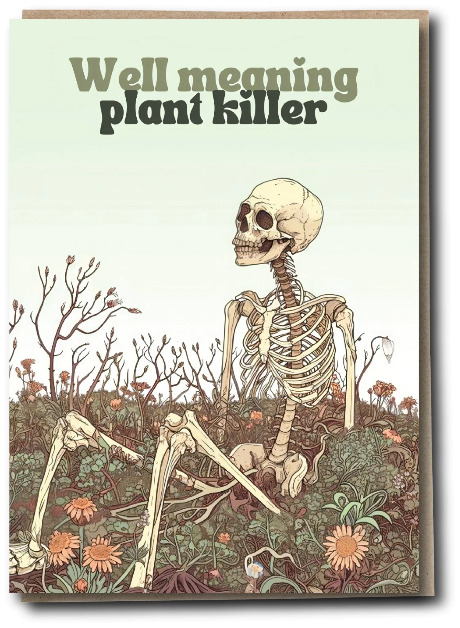Silly Sausage Cards - Plant Killer
