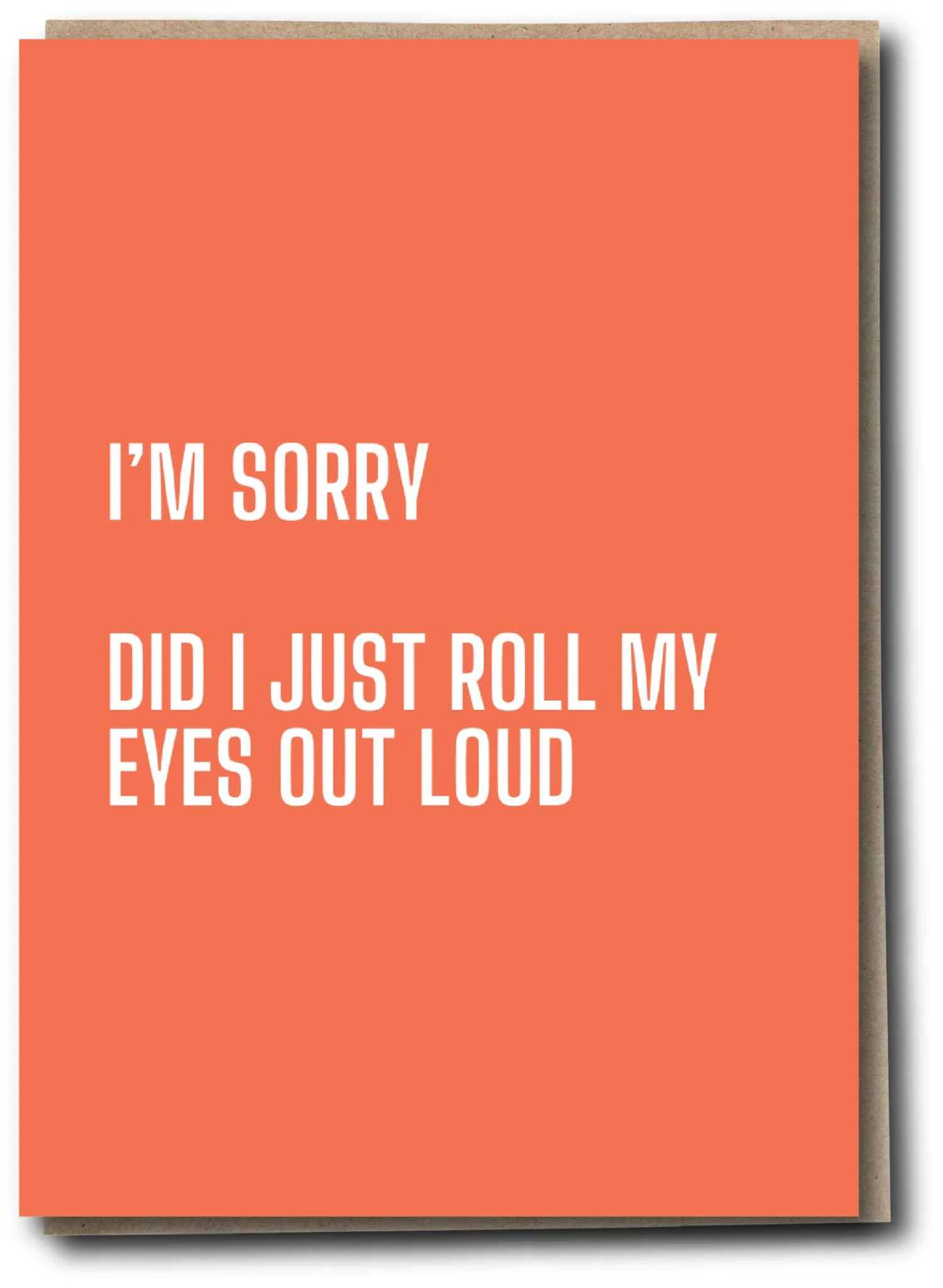 Silly Sausage - Eye Roll