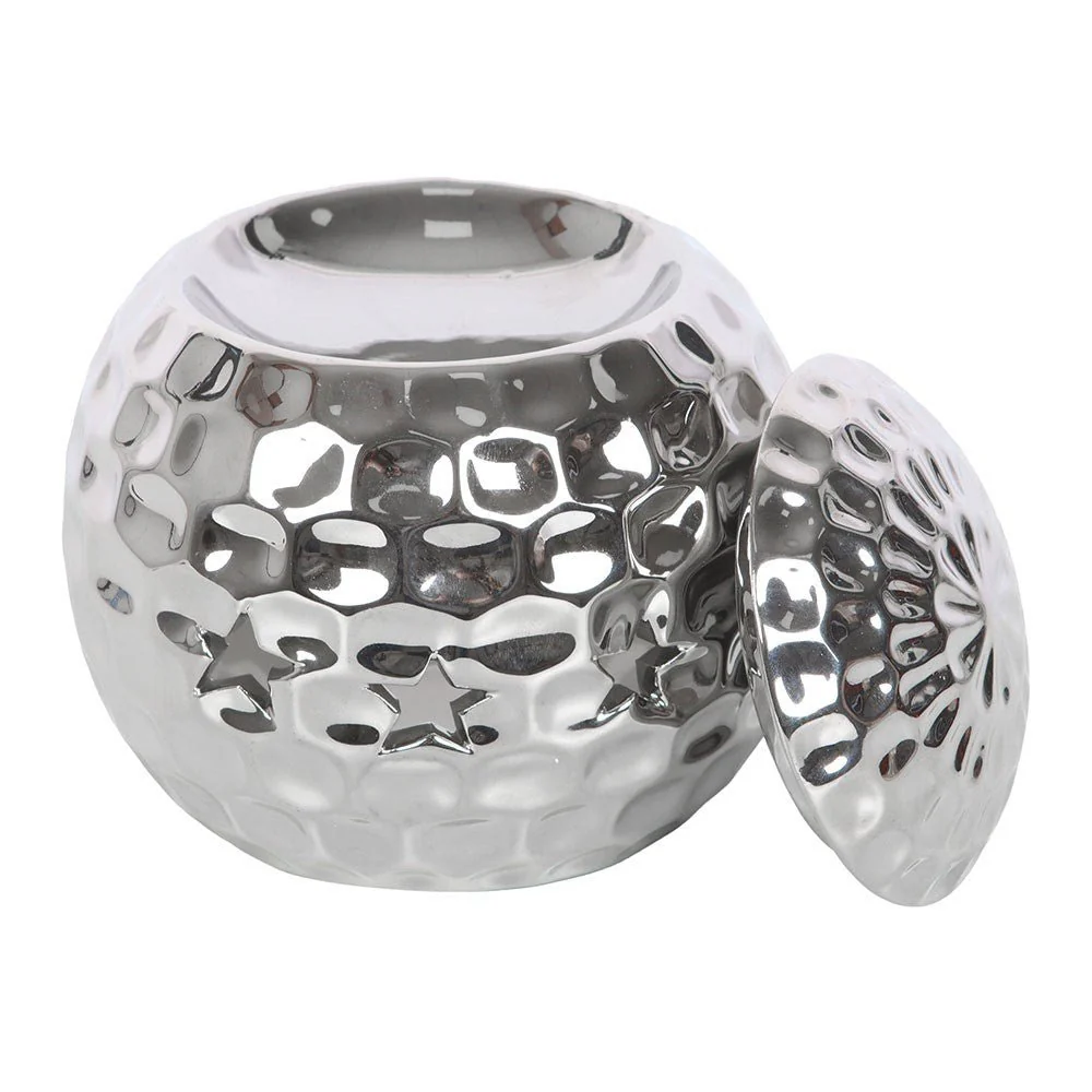 Silver Disco Ball Oil Burner - Image 2
