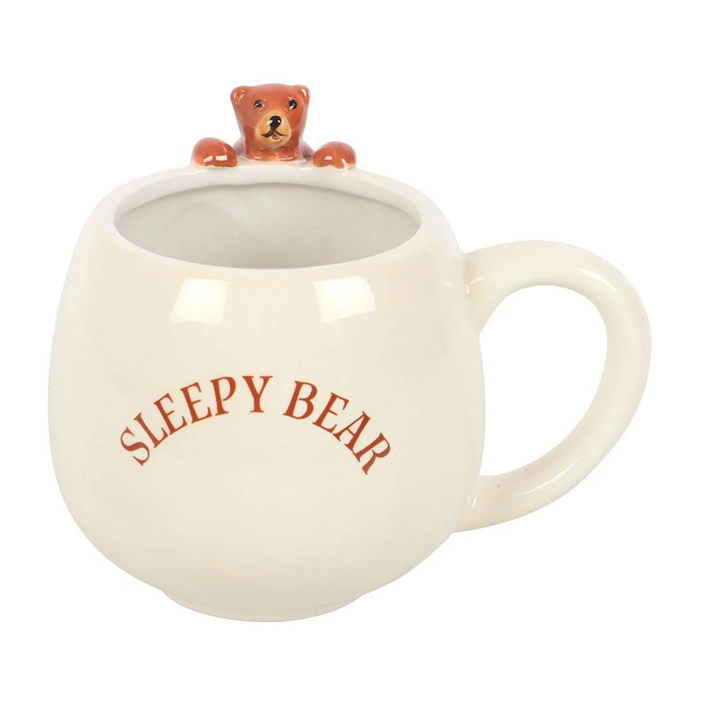 Sleepy Bear Ceramic Mug ā Cosy Homeware Gift - Image 2