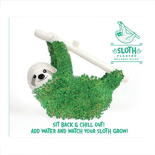 Sloth Chia Planter Grow Kit